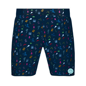 Product detail of Dětské šortky BIDI BADU  Tafari Tech Shorts Dark Blue, Mixed 140 cm