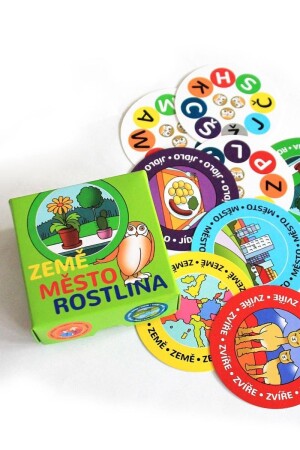 Product detail of Země, město, rostlina... - společenská hra - Petr Sýkora
