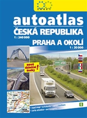 Product detail of Autoatlas Česká republika 1:240 000 + Praha a okolí 1:20 000 /2016/
