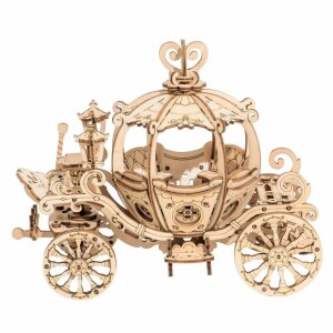 Product detail of RoboTime dřevěné 3D puzzle Pohádkový kočár