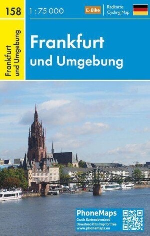 Product detail of PMG 158 Frankfurt und Umgebund 1:75 000