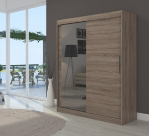 Product detail of ArtAdrk Šatní skříň BIANCO | 150 cm Barva: Trufla