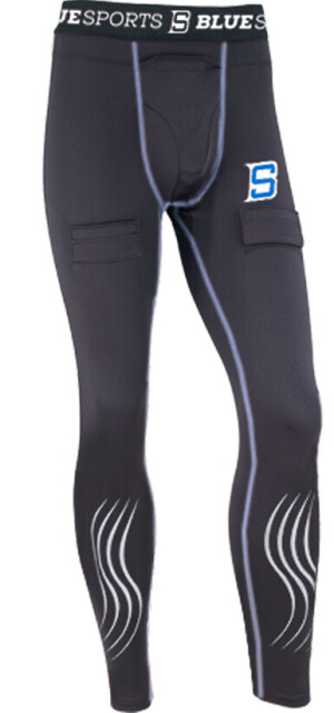 Product detail of Kompresní kalhoty se suspenzorem Blue Sports  Fitted Pant Senior S
