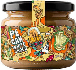 Product detail of LifeLike Twister 300 g Pecan White Chocolate
