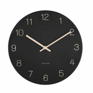 Product detail of Karlsson 5788BK designové nástěnné hodiny, pr. 30 cm