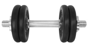 Product detail of Lifefit Činka nakládací jednoruční 12 kg 30mm tyč/4x kotouč