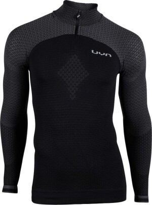 Product detail of Pánské tričko UYN  Running Alpha OW Shirt LS Zip Up black/grey S