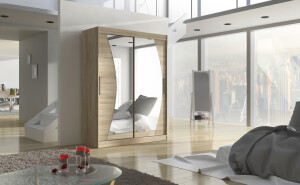 Product detail of ArtAdrk Šatní skříň MODESTO | 150 cm Barva: Sonoma