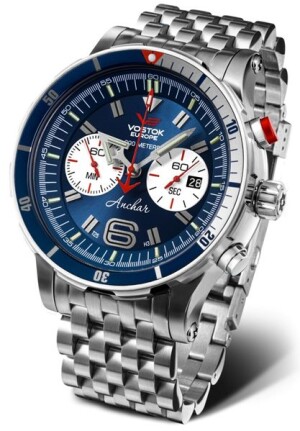 Product detail of Vostok Europe Anchar Submarine Chrono Line 6S21-510A583B