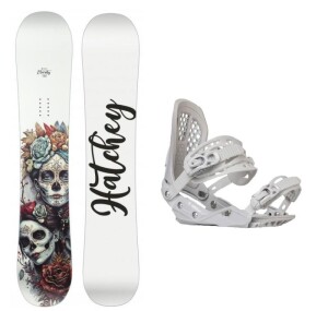 Product detail of Hatchey Eternity dámský snowboard + Gravity G2 Lady white vázání
