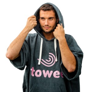 Product detail of Towee Surf pončo růžová, 80 x 115 cm