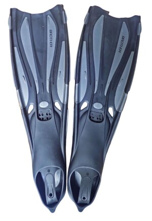 Product detail of Acra Ploutve Brother C velikost 46/47 šedočerné