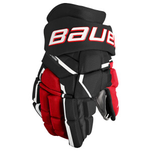 Product detail of Hokejové rukavice Bauer Supreme Mach Black/Red Senior 15 palců