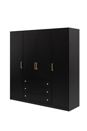 Product detail of ArtStol Šatní skříň RETRO D4 | černá