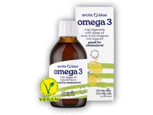 Product detail of Arctic blue Vegan Omega 3 Algae 150ml (Lněný olej + olej z mořské řasy)