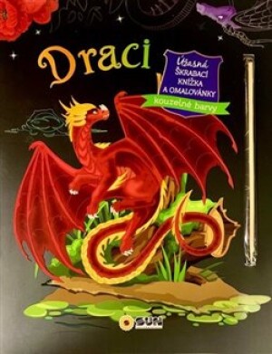 Product detail of Draci - úžasná škrábací knižka a omalovánky
