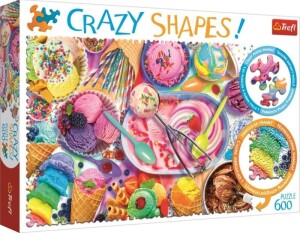 Product detail of Trefl Puzzle Crazy Shapes Sladké sny 600 dílků