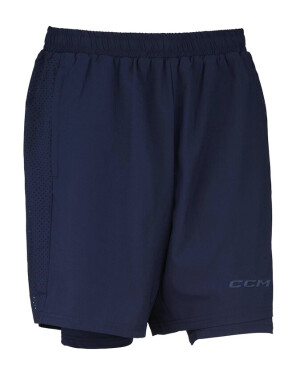 Product detail of Pánské šortky CCM  2 IN 1 Training Short True Navy L