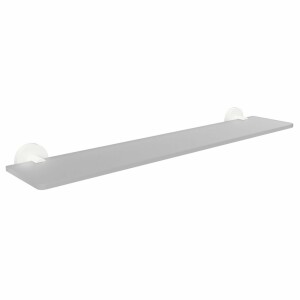 Product detail of Sapho XR609W X-Round White skleněná polička, 60 cm, mléčné sklo/bílá