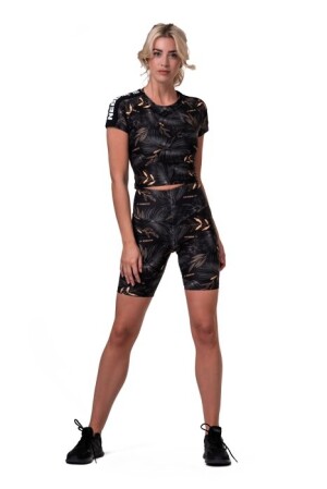 Product detail of Dámské šortky Nebbia Ocean Selected Bike shorts Active 569 volcanic black XS