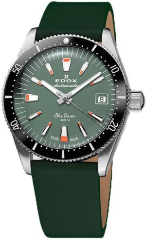 Product detail of Edox Skydiver 38 Date Automatic 80131-3NC-VI