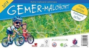 Product detail of Ručne maľovaná cyklomapa Gemer-Malohont