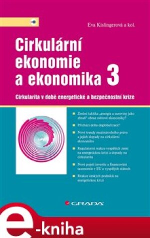Product detail of Cirkulární ekonomie a ekonomika 3 - kolektiv, Eva Kislingerová