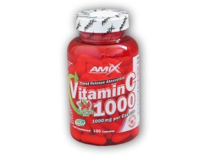 Product detail of Amix Vitamin C 1000mg + Rose Hips 100 kapslí