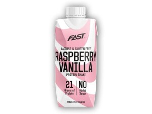 Product detail of Fast Protein Shake Raspberry / Vanilla Bez Laktózy 250ml