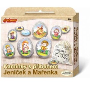 Product detail of ArtLover Sada Kamínky s příběhem - Jeníček a Mařenka