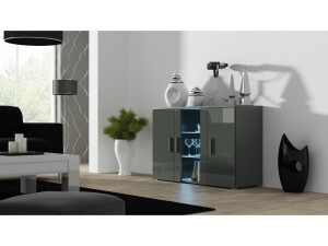 Product detail of Artcam Komoda SOHO S7 Barva: Šedý/šedý lesk