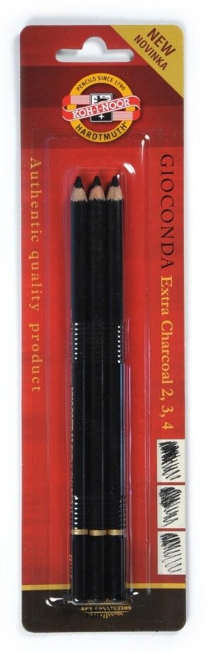 Product detail of Koh-i-noor tužka GIOCONDA s umělým uhlem 3ks