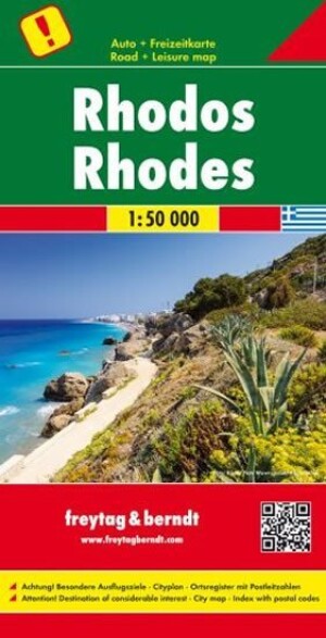 Product detail of AK 0834 Rhodos 1:50 000 / automapa + mapa pro volný čas