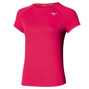 Product detail of Dámské tričko Mizuno  Dry Aero Flow Tee Rose Red S