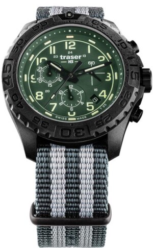 Product detail of Traser P96 Outdoor Pioneer Evolution Chrono Green nato