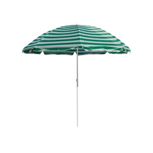 Product detail of Slunečník plážový 230 cm, Happy Green, zelené pruhy