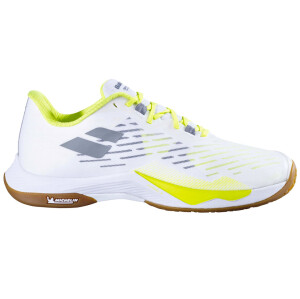 Product detail of Pánská sálová obuv Babolat  Shadow Tour 5 Men White/Lime