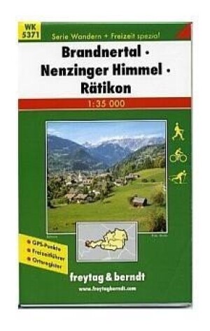 Product detail of WK 5371 Brandnertal 1:35 000 / turistická mapa
