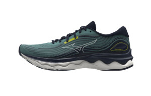 Product detail of Pánská běžecká obuv Mizuno  Wave Skyrise 4 Mineral Blue/Snow White/Dress Blues  UK 14