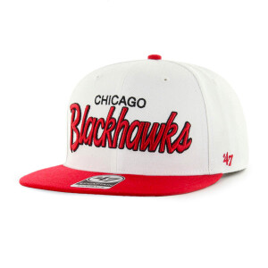 Product detail of Pánská kšiltovka 47 Brand  NHL Chicago Blackhawks Crosstown Script Two tone ’47 CAPTAIN