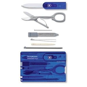 Product detail of Victorinox SwissCard Classic Blue