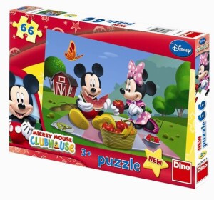 Product detail of Mickey Mouse na pikniku - puzzle 66 dílk