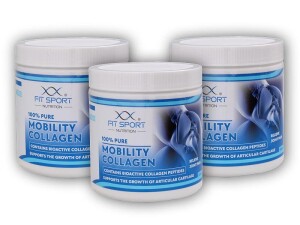 Product detail of FitSport Nutrition 3x 100% Pure Mobility Collagen 300g Bioaktivní kolagenní peptidy FORTIGEL