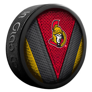 Product detail of Inglasco / Sherwood Fanouškovský puk NHL Stitch Blister Ottawa Senators