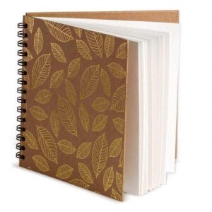 Product detail of Album Golden Leaves / spirálové 30 x 30 cm