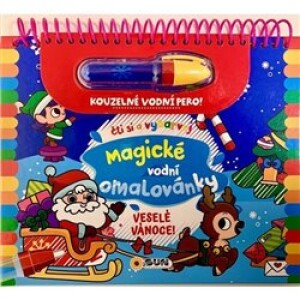 Product detail of Čti a vybarvuj - VESELÉ VÁNOCE - Magické vodní omalovánky