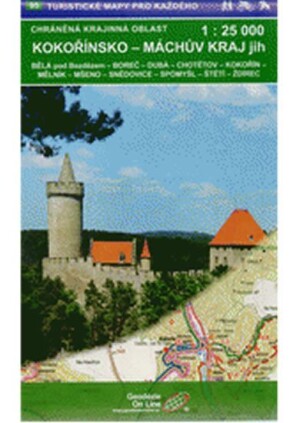 Product detail of Kokořínsko–Máchův kraj-jih 1:25T /95 Turistické mapy pro každého