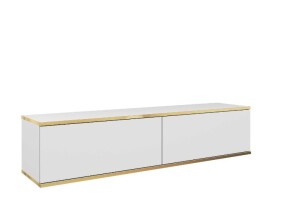 Product detail of ArtPS TV stolek BIJOU 135 | závěsný Barva: Bílá