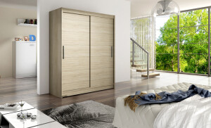 Product detail of ArtAdrk Šatní skříň DENVER DV04 | dub sonoma 150 cm