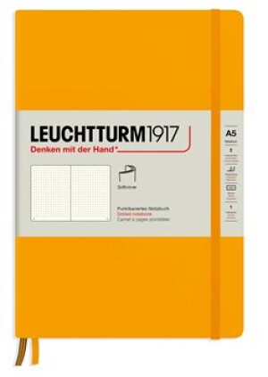 Product detail of Leuchtturm1917 Medium Tečkovaný zápisník A5 Softcover Rising Sun